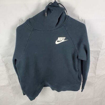Dri Fit Fleece Nike Hoodie Thumb Holes Nike Hoodie Women's M Black