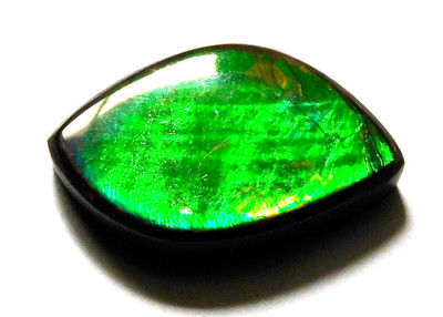 5.15 Ct Natural Canadian Ammolite Cabochon Loose Gemstone 16.2X9.8X3.5MM DB07