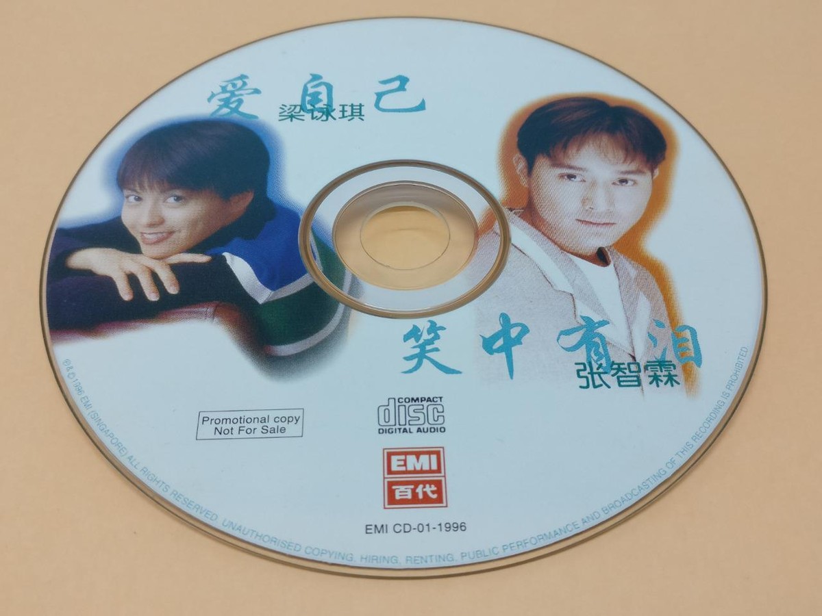 Hong Kong Gigi Leung & Chilam 梁咏琪 张智霖 1996 Rare Singapore