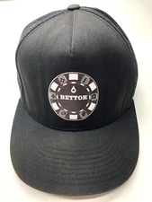 Bettor Bet Dice Gambling Yupoong Trucker Hat Black Mens OSFM Snapback Mesh