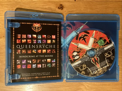 Queensryche Mindcrime At The Moore Blu Ray Runtime 3 Hours UK EU 2007 VeryNrMint - Picture 5 of 8