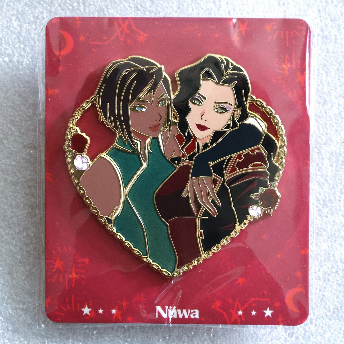 Avatar The Legend of Korra x Asami Korrasami Sweethearts LE Enamel