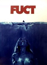 FUCT STICKER "UNDER WATER OCEAN SHARK" 3 X 4" GLOSSY SKATEBOARD READY TO STICK