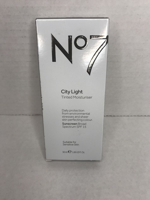 Best Tinted Moisturizer 2021 No7 City Light Tinted Moisturizer SPF 15 Shade Medium~Exp 03/2021+ 