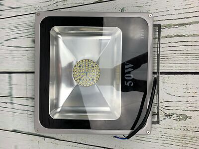 Lampaous 50W 12V 60V LED Flood Light Landscape Lights Cool White Super Bright