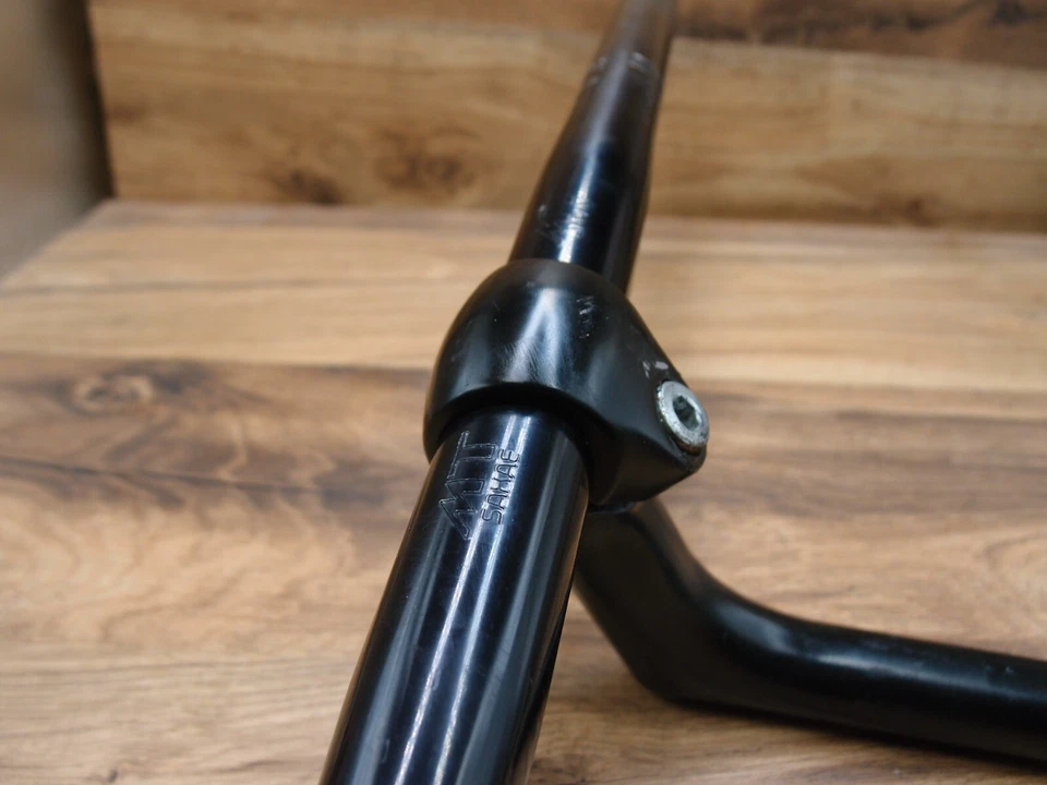 1990 flat handlebar MT Sakae  + steel quill stem MT Sakae 22.2 mm Panasonic - Image 4 of 4