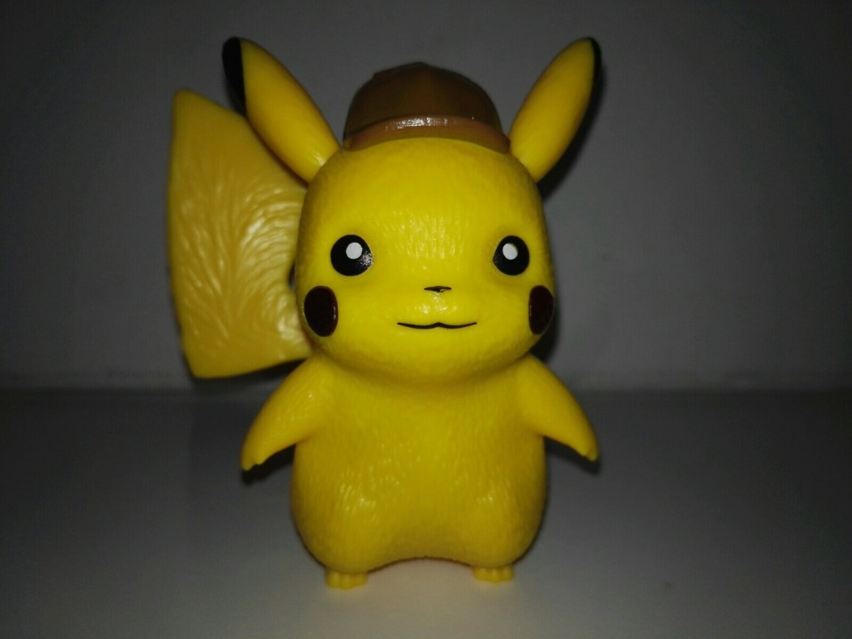 Burger King Toy -Detective Pikachu Figure Pokemon 2019rare PVC