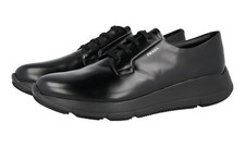PRADA Light Dress Shoe Formal Sneakers - 4E3329 - Black - NEW -  US 10 EU 43
