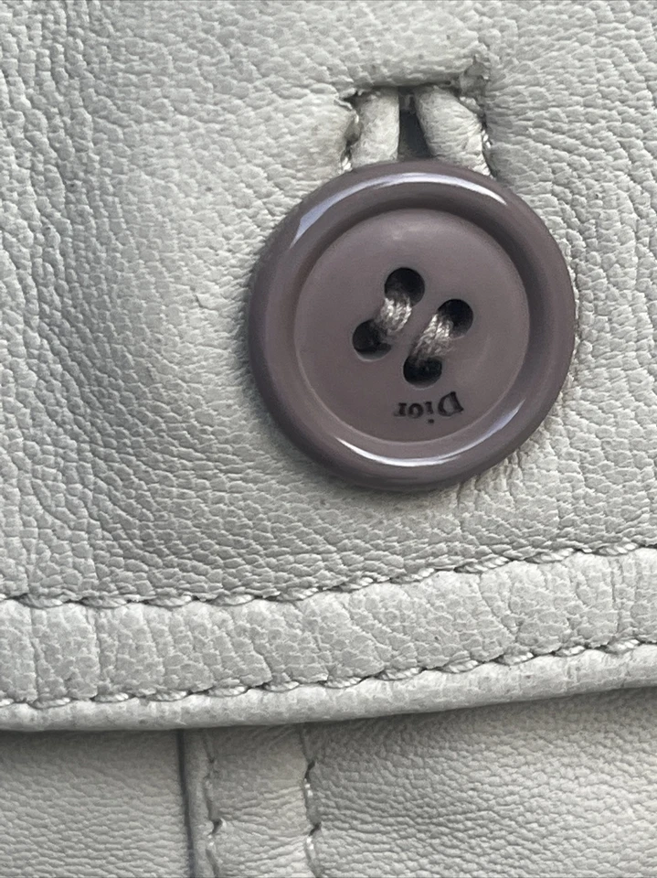 Chaqueta de cuero Christian Dior talla 10a Foto 4 de 4