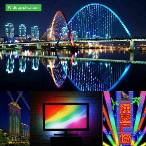 Narrow 4/5mm PCB Led pixel strip Light ARGB 5V WS2812 IC Smart 3535 SMD RGB 1-5m - Picture 12 of 16