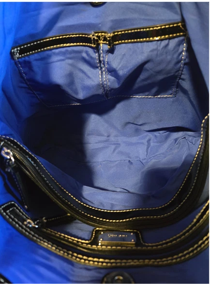 Borsa tote Nine West stranciata 16 pollici x 11 pollici tracolla trendy donna