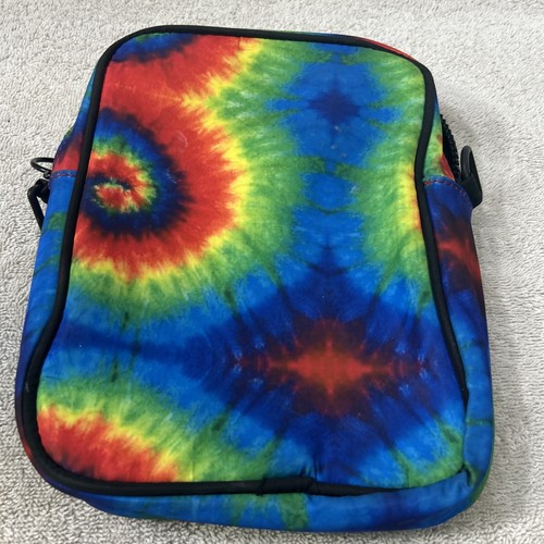 Ed Hardy Crossbody Purse Tie Dye Love Kills Slowly Skull Messenger - Picture 6 of 8