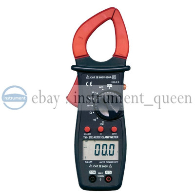 Tenmars TM-27E AC/DC True RMS Clamp meter  Data Hold, Min/Max, functions