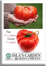 Beefsteak Tomato Seeds – 50+ Heirloom Giant Tomato Seeds, Solanum lycopersicum