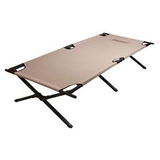 Coleman Trailhead II Large Folding Cot with Easy Setup Military Camping Cot