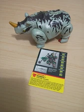 Transformers Beast Wars Fox Kids Deluxe Rhinox Used Complete