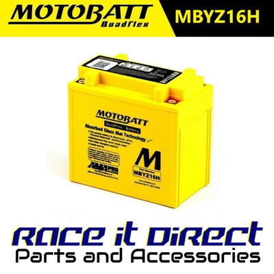 Motobatt YTX14H-BS Hochleistungs Ersatzakku MBYZ16H