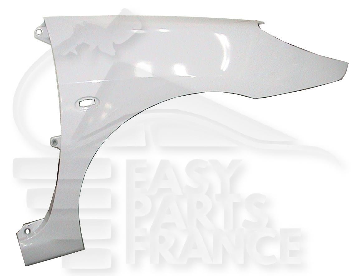 Aile avant droite pour Peugeot 307 pour réparation carrosserie après choc