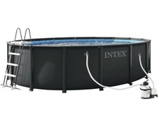 Intex Aufstellpool Framepool-Set Ultra XTR Ø 488cm rund - Wie Neu