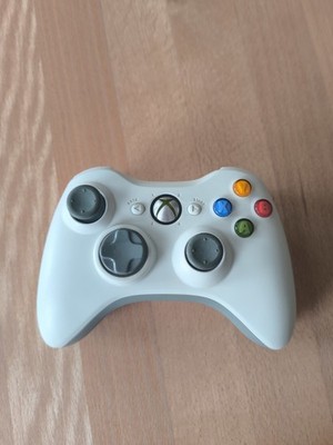 Original Microsoft Xbox 360 Wireless Controller Weiß - GEBRAUCHT