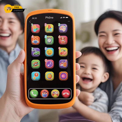 Kinder Touchscreen Lerntelefon Spielzeug Lernhandy für Jungen und Mädchen