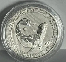 2020 1/3 oz Platinum Australia Leopard Seal in capsule
