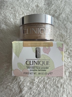 CLINIQUE Blended Face Powder ~ 03 Transparency 3/0.88oz NEW IN BOX