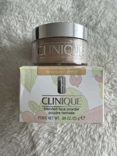 CLINIQUE Blended Face Powder ~ 03 Transparency 3/0.88oz NEW IN BOX
