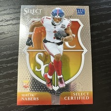 2024 Panini Select - Select Certified Rookies Malik Nabers #6 (RC)