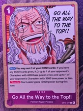 Go All the Way to the Top!! OP13-077 Common Carrying On His Will One Piece NM