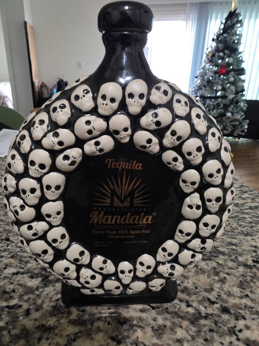 Tequila！タンク EMPTY BOTTLE** Tequila Mandala extra añejo 100% agave azul Edicion