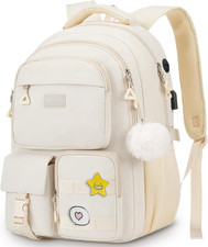 Cute Middle High School Bags Bookbag for Teen Girls,Laptop Backpack for Women,Ba