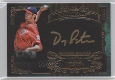 2015 Topps Five Star Golden Graphs Green 4/15 Doug Fister #GG-DF Auto 3g3