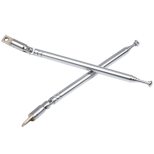 5 sztuk 32cm długość 5 sekcji teleskopowa antena radiowa AM FM 180 stopni K8I52236 - Zdjęcie 7 z 8