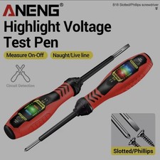 ANENG B18 Screwdrivers Word/cross Neon Bulb Indicator Pocket Beep Alarm Tester P