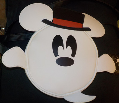 Glow in Dark Mickey Mouse Ghost Crossbody Bag Bioworld