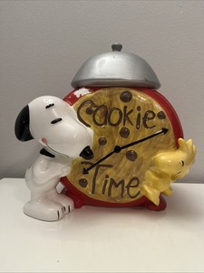 スヌーピー　クッキージャー　ヴィンテージ スヌーピー クッキージャー snoopy peanuts ビンテージ Vintage 1980's