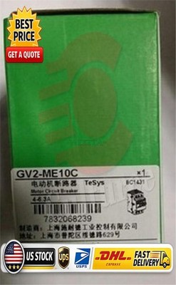 New Telemecanique Circuit Breaker Schneider Motor GV2ME10C GV2ME10C 4-6.3A Plc