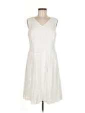 Nine West Women White Casual Dress 8