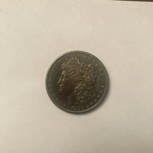 1879 S Morgan Silver $ toned , Rev.3 . extremely Good Condition
