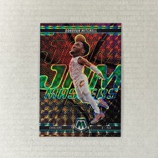 2024-25 Panini Mosaic #9 Donovan Mitchell Jam Masters Green Prizm Cavaliers