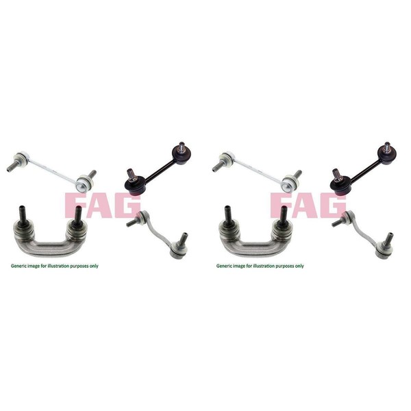 2X Schaeffler FAG Koppelstangen Stabi Strebe Hinten Passend FüR BMW X3 X4-image