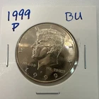 1999-P Kennedy Half Dollar BU (Brilliant Uncirculated) Philadelphia Mint