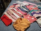 new born baby girl clothes, 63 pieces, carters, gerber, child of mine — photo 2