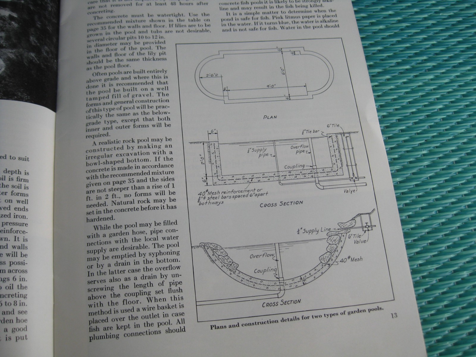Concrete Improvements Around The Home Universal Atlas Cement Company Vtg Booklet