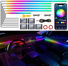 Dreamcolor Acrylic Interior Car Led Strip Light With Wireless App Rgb 6 In 1 New Dreamcolor Acrylic Interior Car Led Strip Light With Wireless App Rgb 6 In 1 New