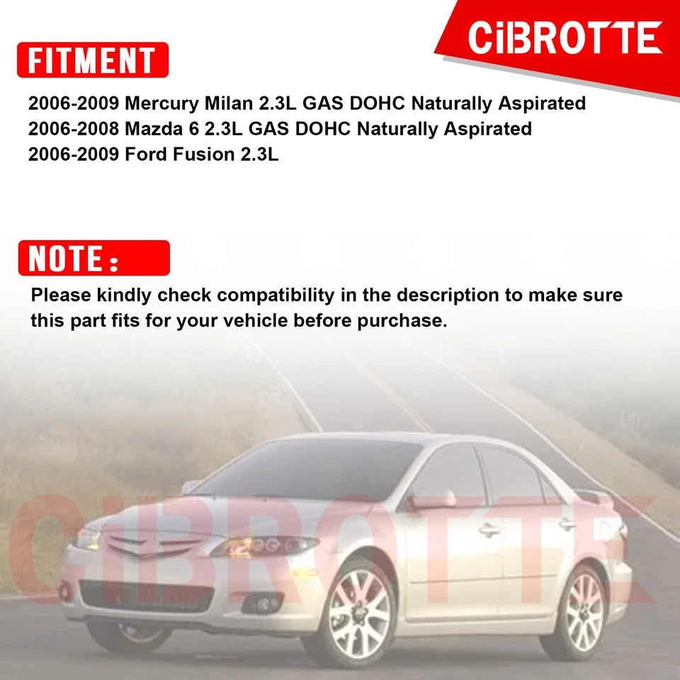 Cubierta de válvula para 06-09 Ford Fusion Mercury Milan 06-08 Mazda 6 2.3L L3G310210E Foto 3 de 4