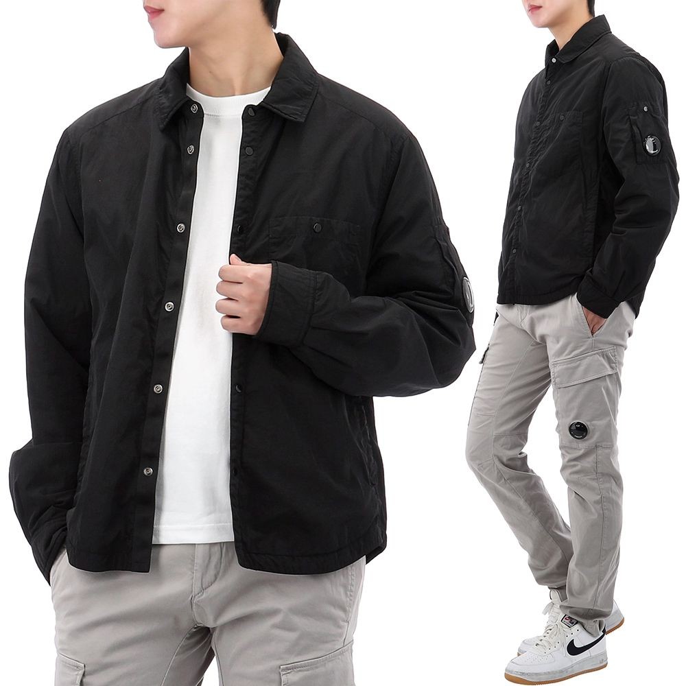 CP Company Padded Button Shirt Jacket 20CMOS056A 999 152102820