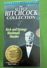 Alfred Hitchcock Collection Special Edition VHS Box Set with Tony Curtis Intros