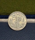 (#102891) Walking Liberty Half:  1942 S  unc/au+  (see video!)